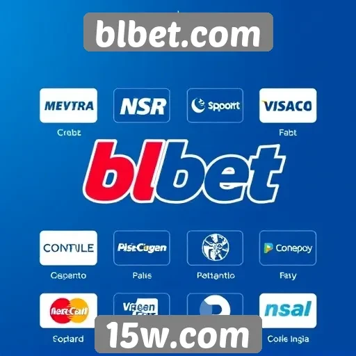 Variedade de métodos de pagamento no blbet.com