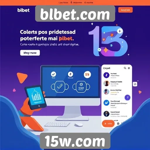 Experiência do usuário no design do site blbet.com